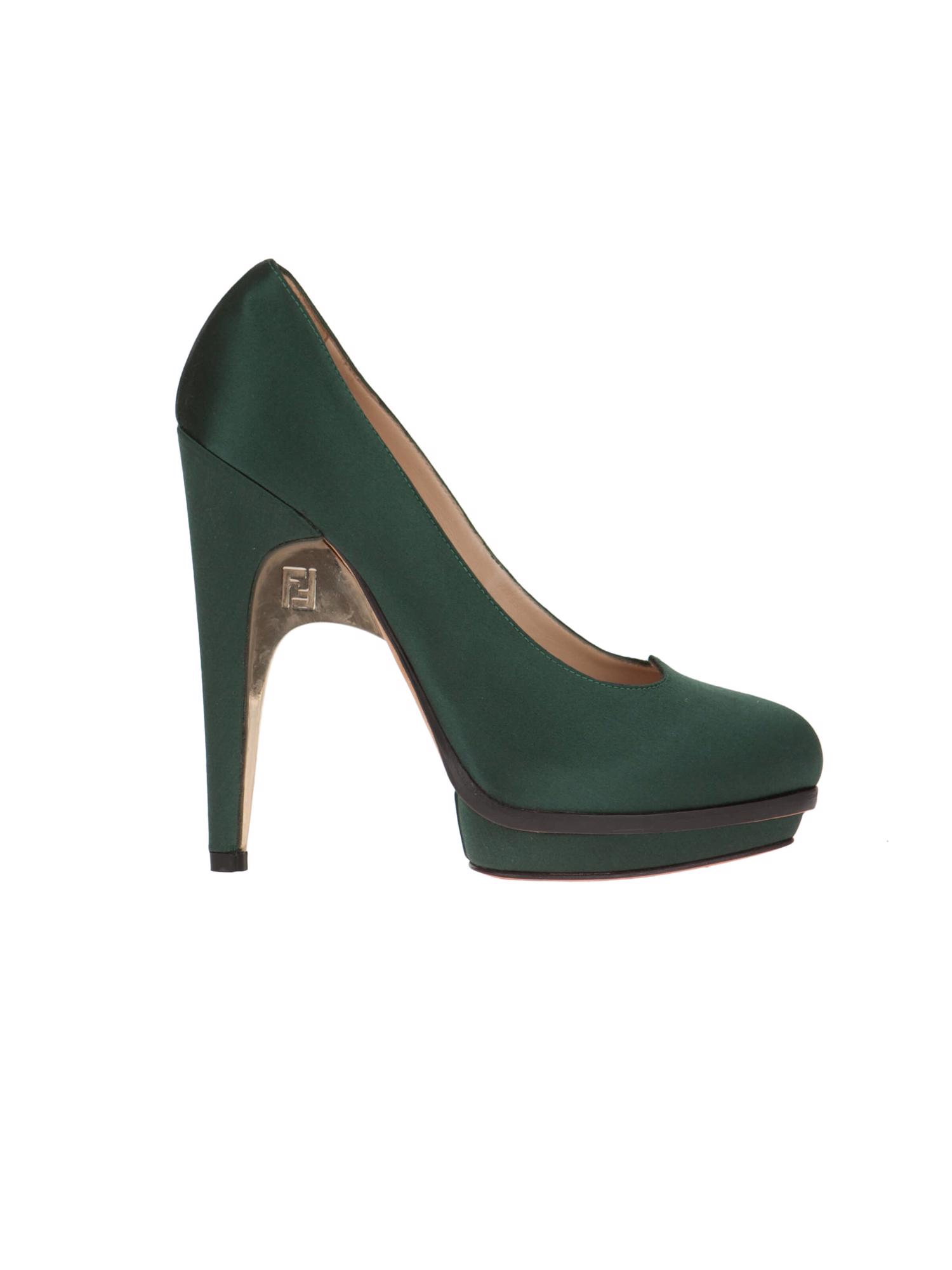 Bayan Yeşil FENDI AYAKKABI