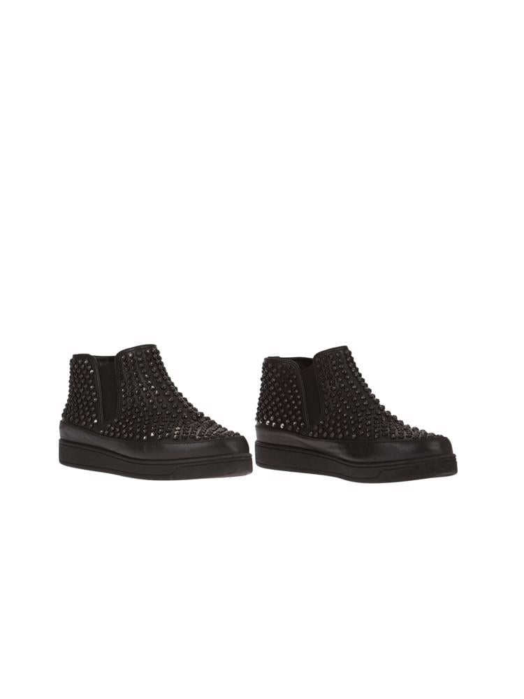 Bayan Siyah PRADA SNEAKER BOT