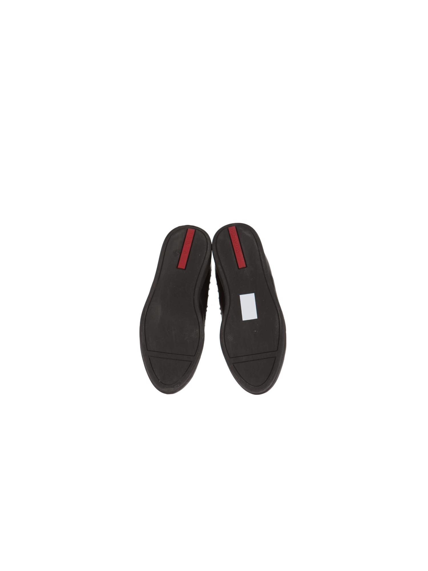 Bayan Siyah PRADA SNEAKER BOT
