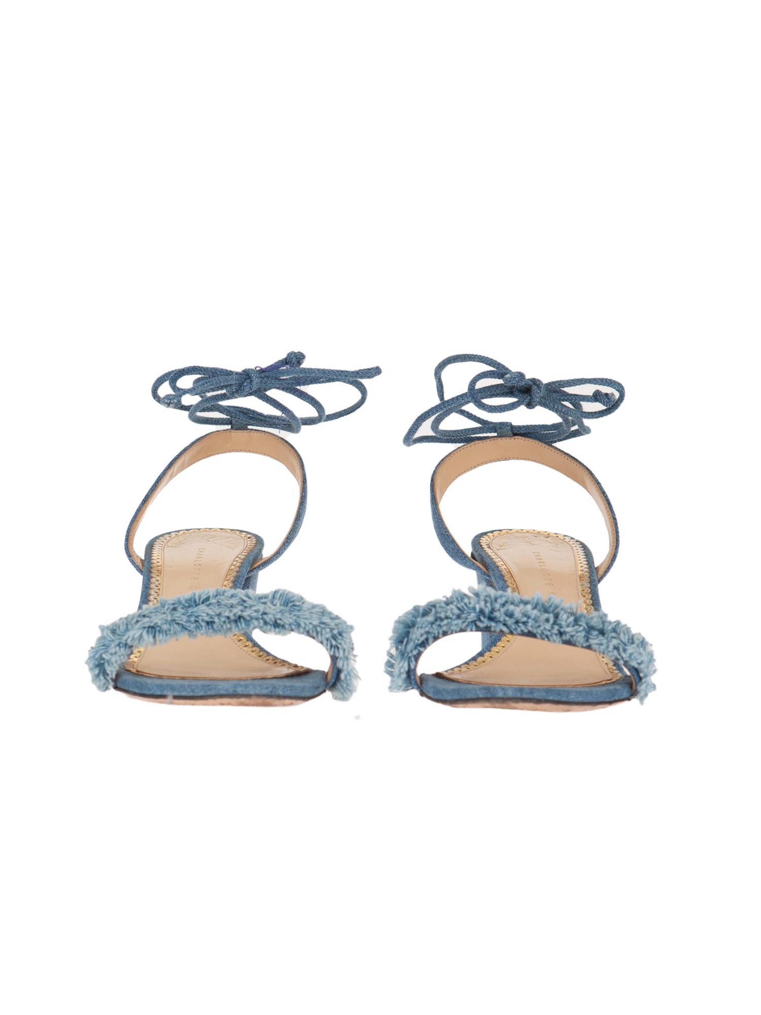 Bayan Mavi CHARLOTTE OLYMPIA AYAKKABI