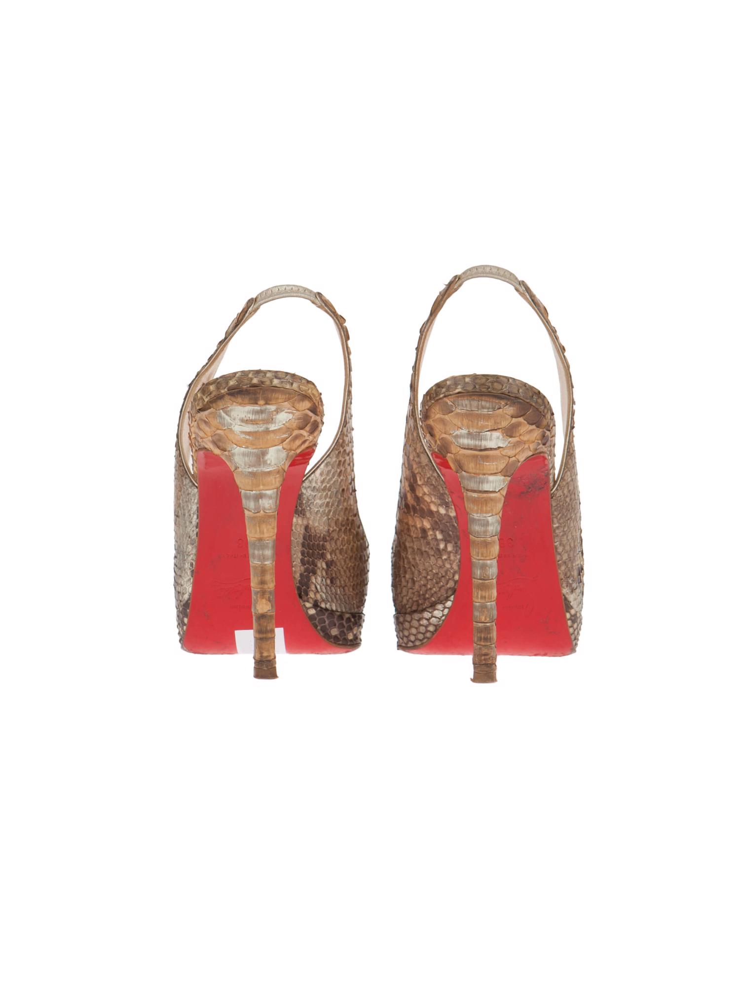 Bayan Bej CHRISTIAN LOUBOUTIN AYAKKABI