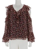 Bayan Kırmızı DIANE VON FURSTENBERG BLUZ