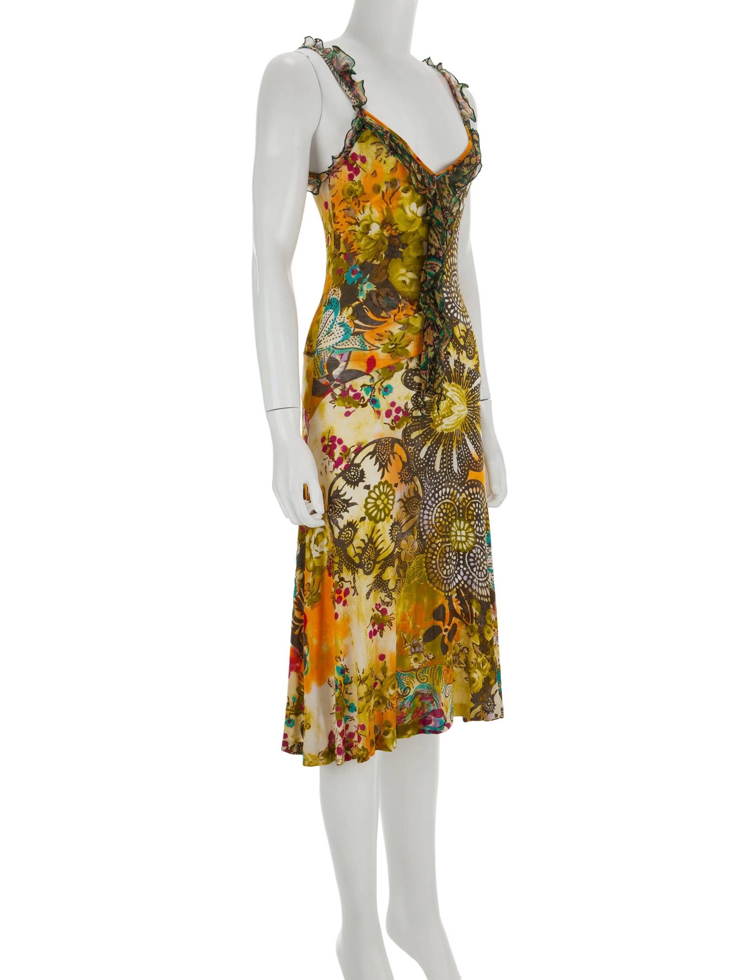 Bayan Yeşil ETRO ELBİSE