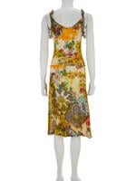 Bayan Yeşil ETRO ELBİSE