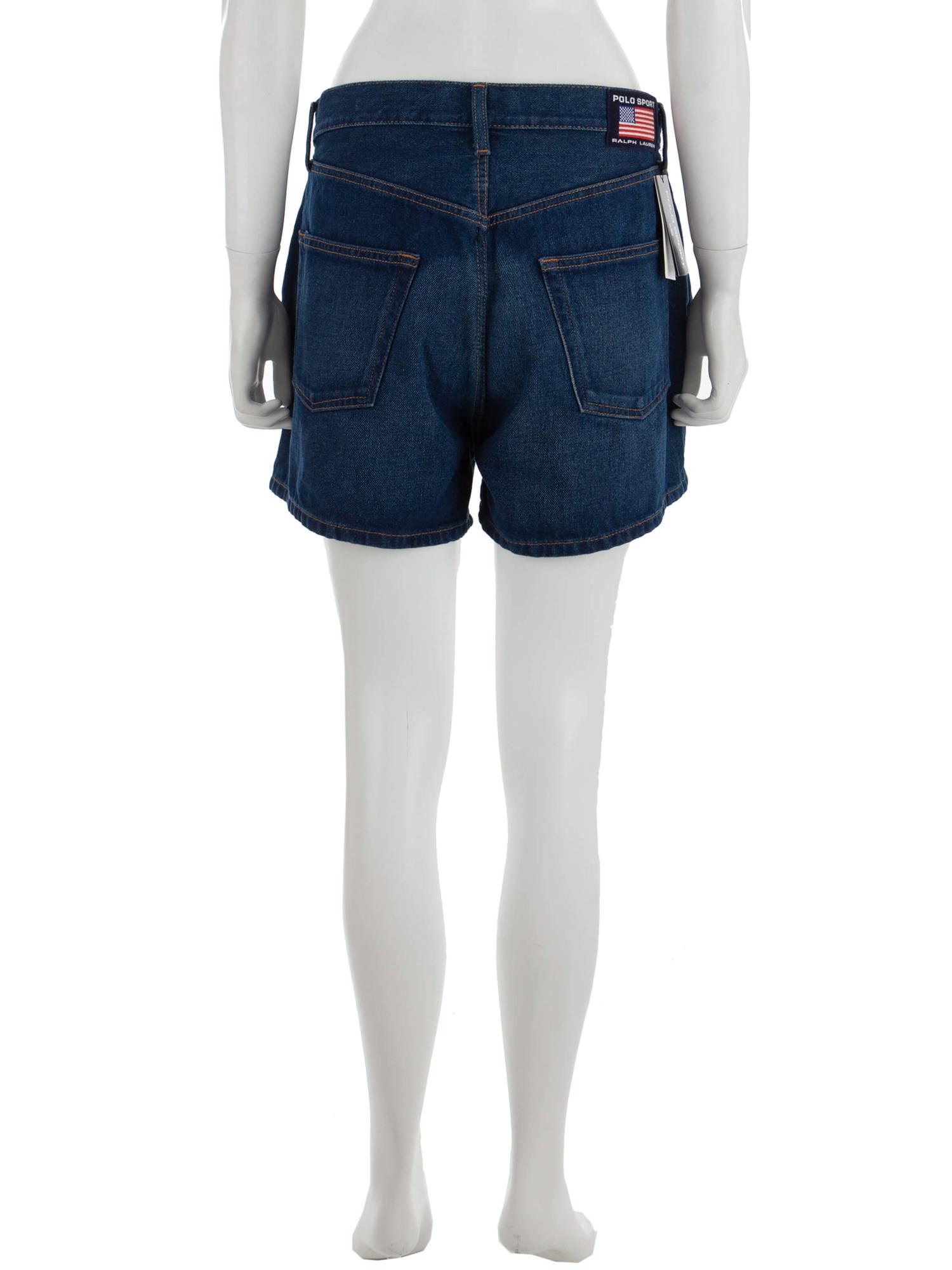 Bayan Lacivert POLO SPORT BY RALPH LAUREN JEAN ŞORT