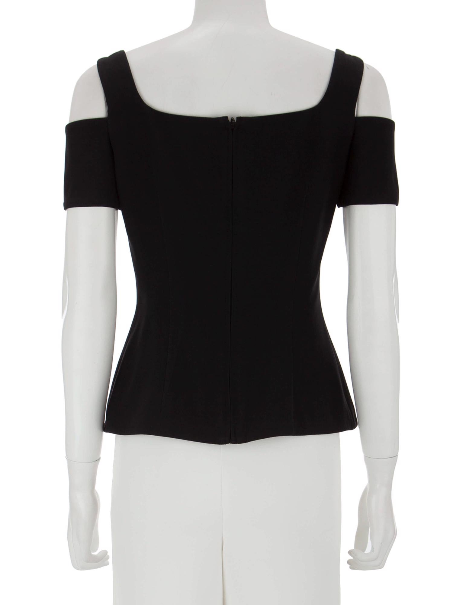 Bayan Siyah ALEXANDER MCQUEEN BLUZ