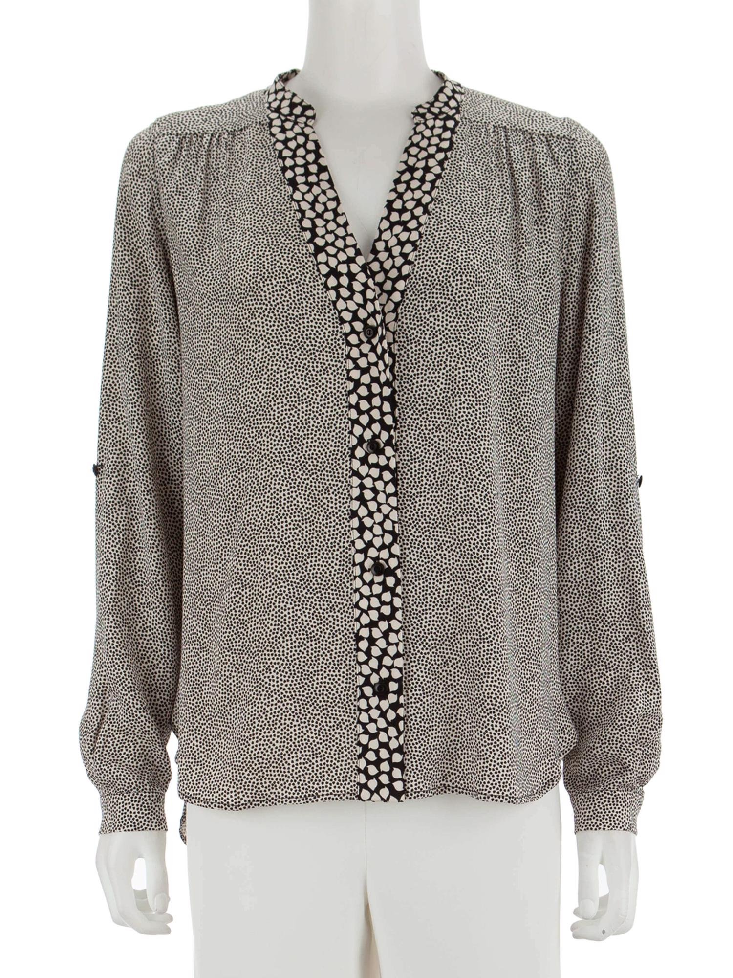 Bayan Krem DIANE VON FURSTENBERG GÖMLEK