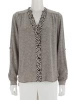 Bayan Krem DIANE VON FURSTENBERG GÖMLEK