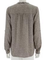 Bayan Krem DIANE VON FURSTENBERG GÖMLEK