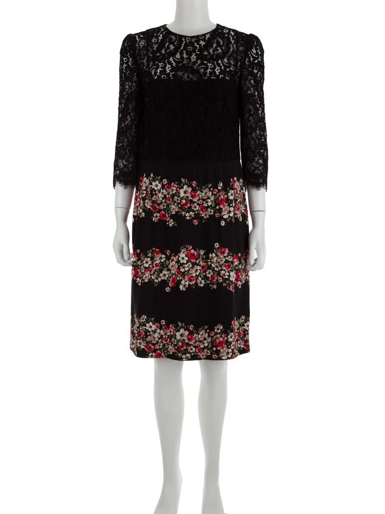 Bayan Siyah DOLCE&GABBANA ELBİSE