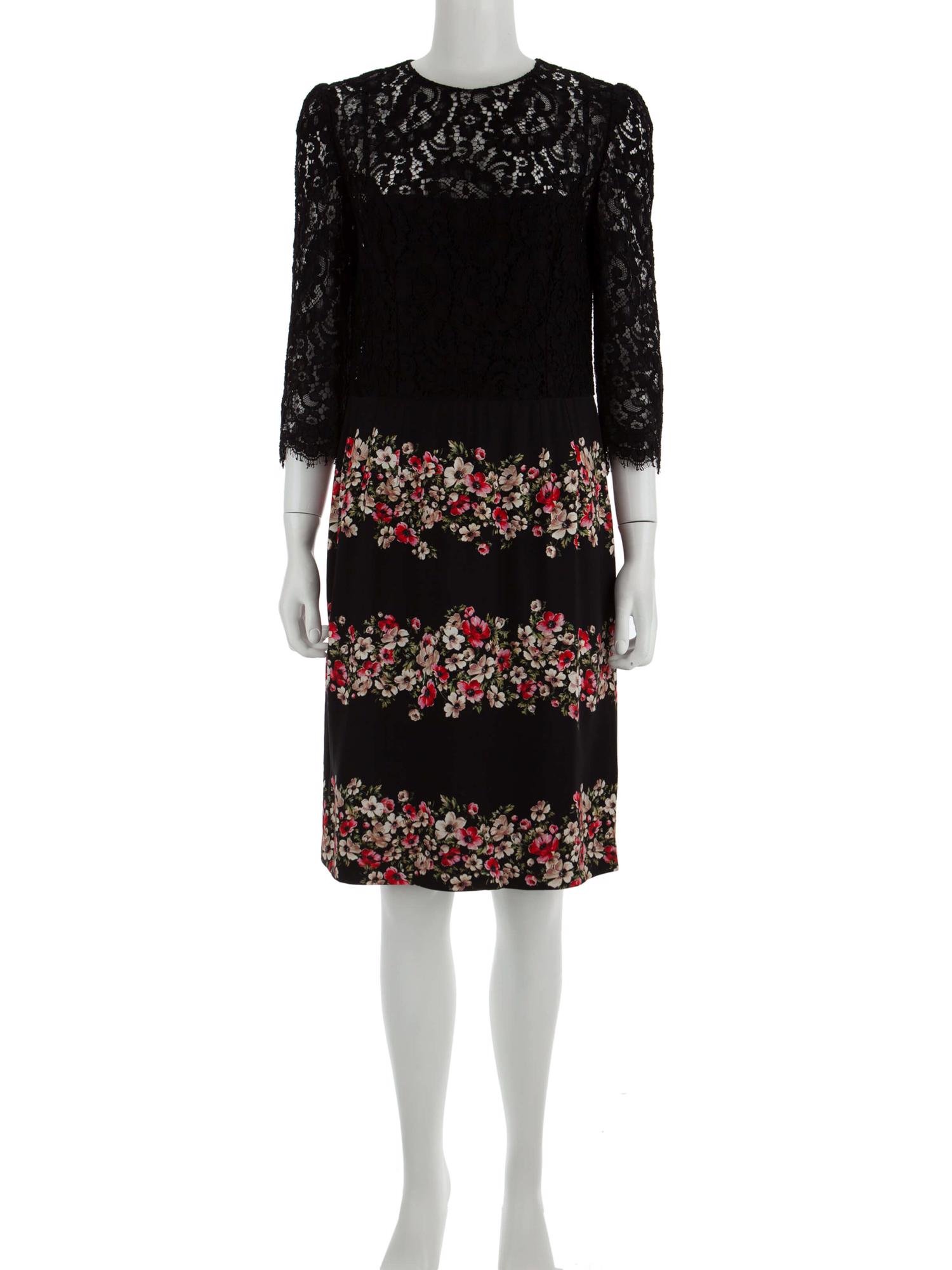 Bayan Siyah DOLCE&GABBANA ELBİSE