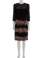 Bayan Siyah DOLCE&GABBANA ELBİSE