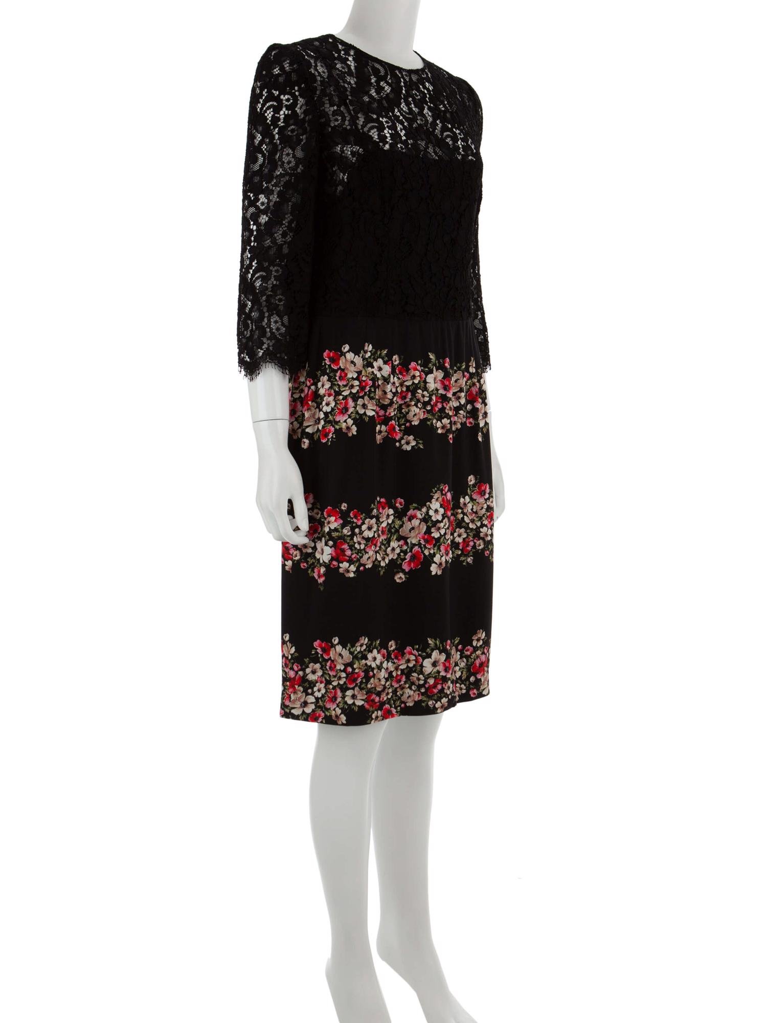 Bayan Siyah DOLCE&GABBANA ELBİSE