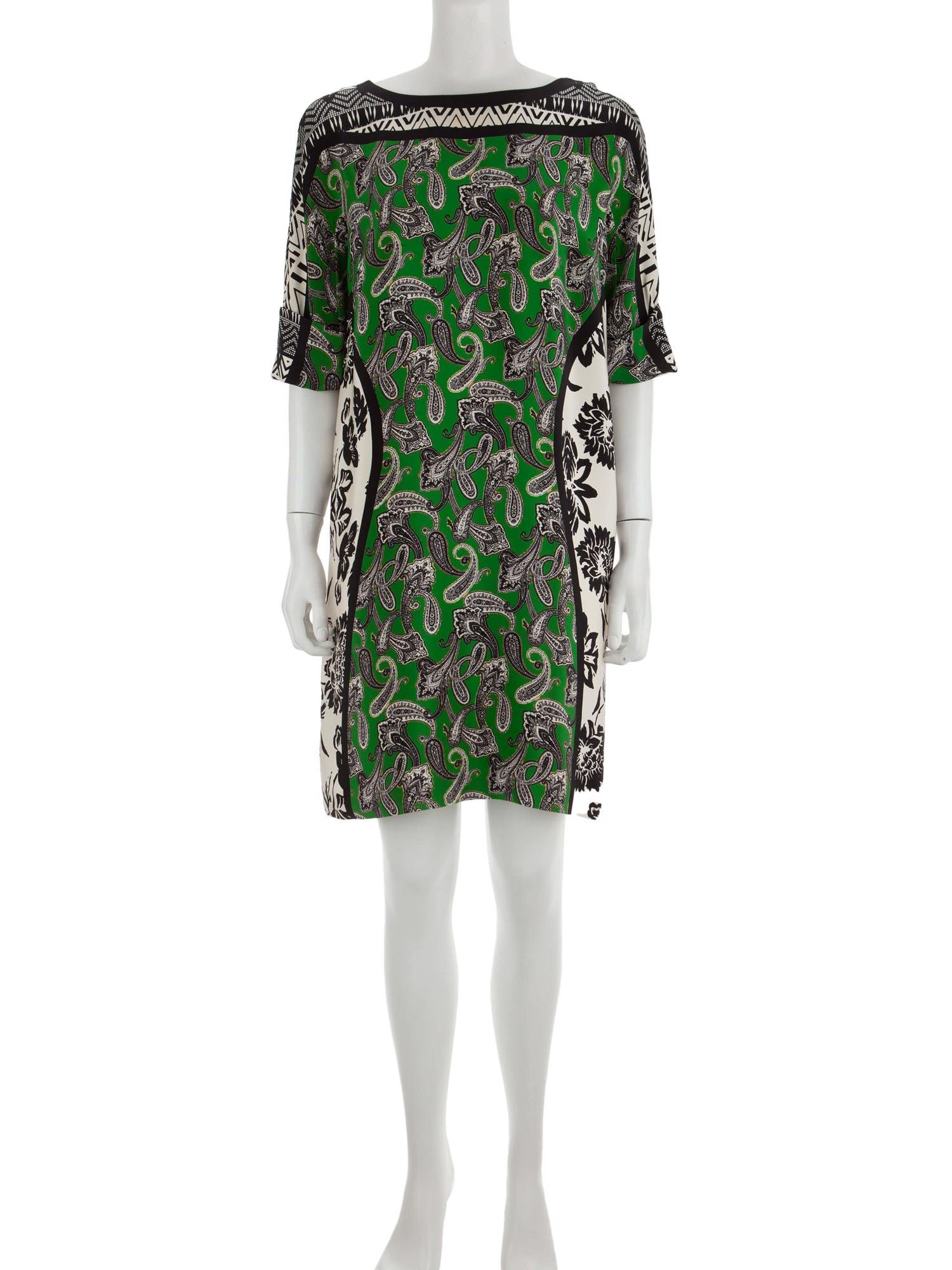 Bayan Yeşil ETRO ELBİSE