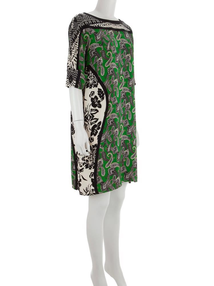 Bayan Yeşil ETRO ELBİSE