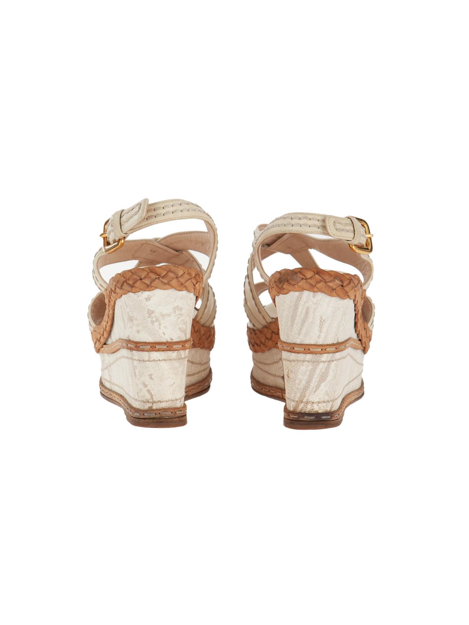 Bayan Krem PRADA AYAKKABI