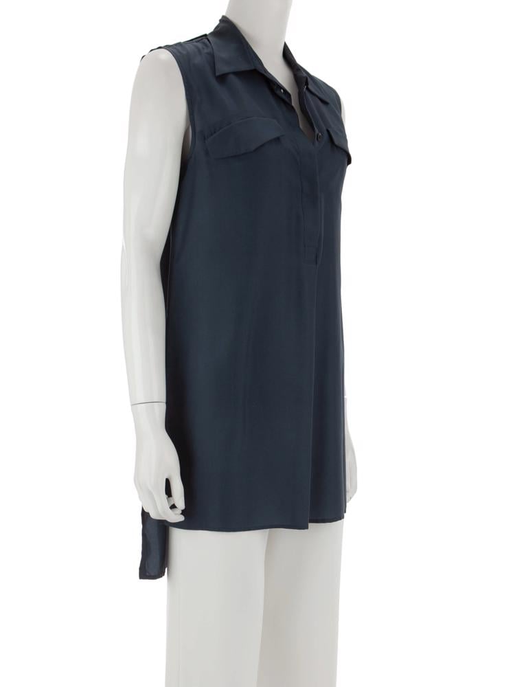 Bayan Mavi PRADA BLUZ