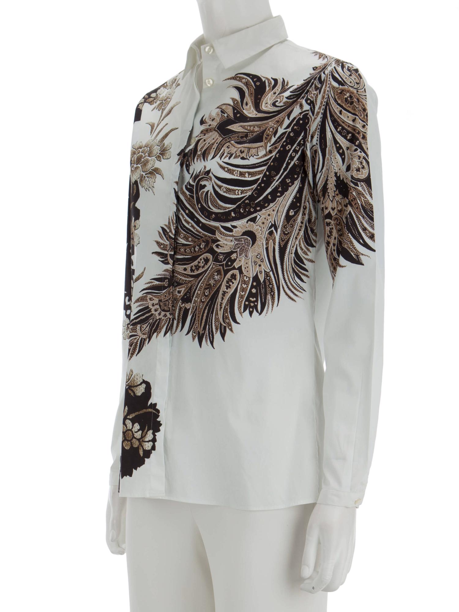 Bayan Beyaz ETRO GÖMLEK