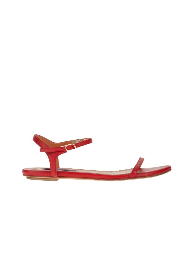 Bayan Kırmızı RALPH LAUREN SANDALET