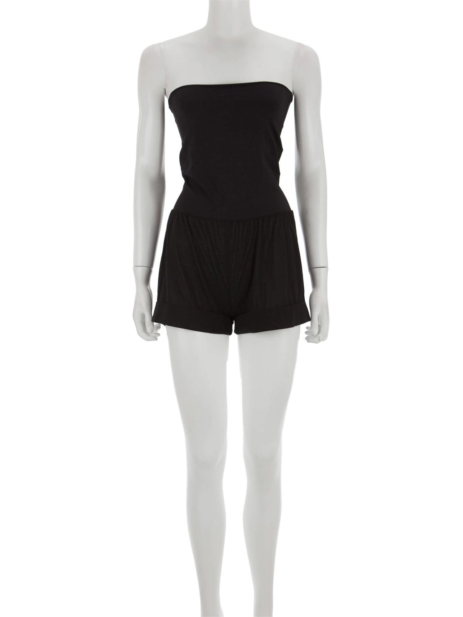 Bayan Siyah ERES ŞORT TULUM