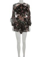 Bayan Siyah ZIMMERMANN ŞORT TULUM