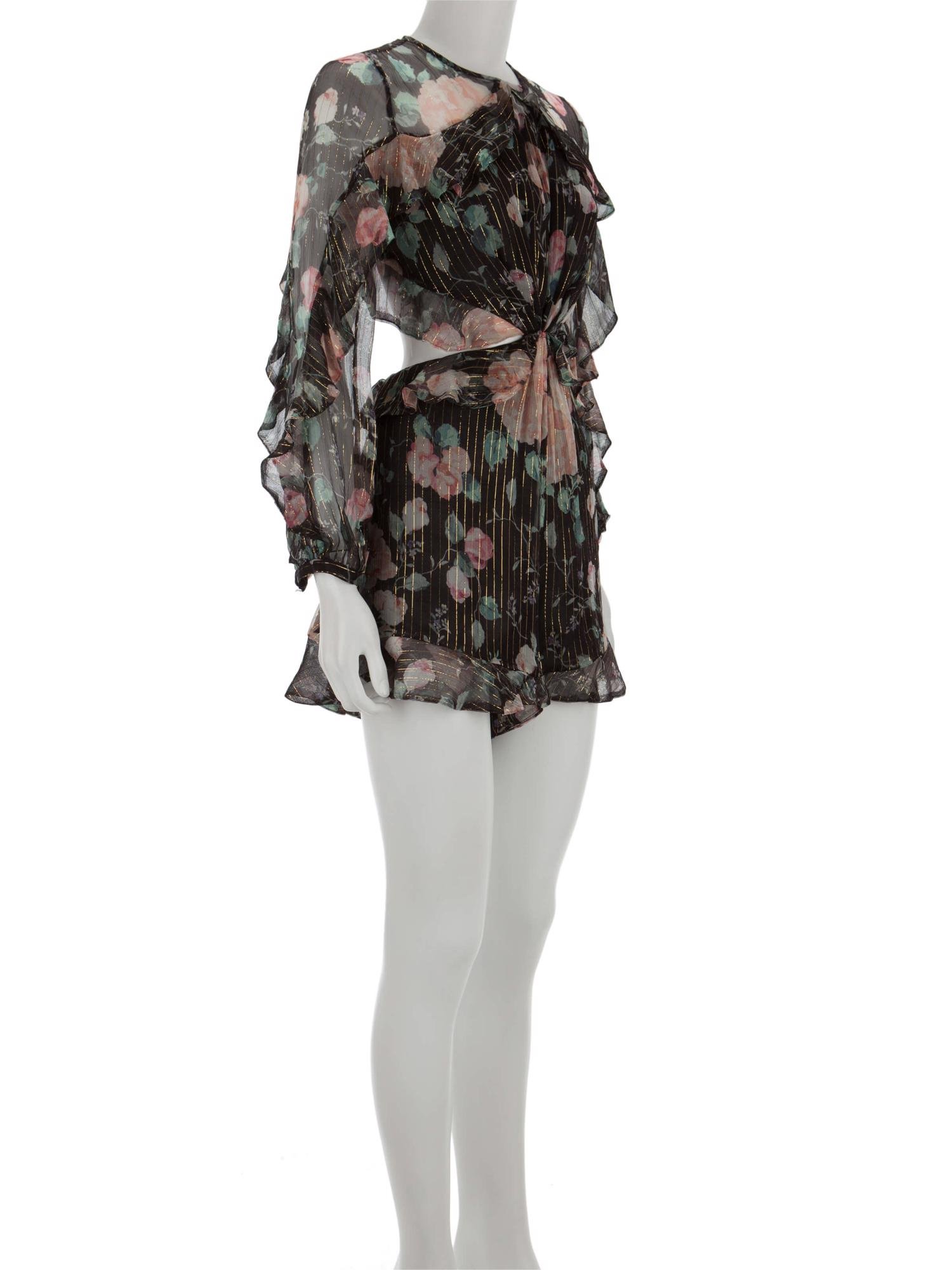 Bayan Siyah ZIMMERMANN ŞORT TULUM