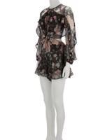 Bayan Siyah ZIMMERMANN ŞORT TULUM