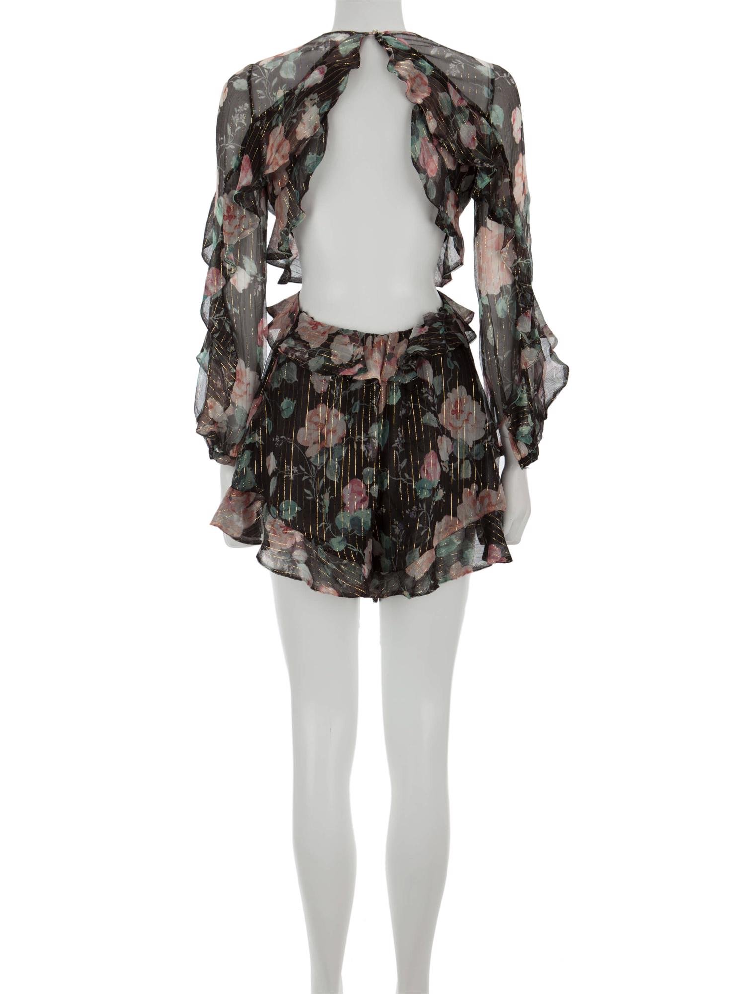 Bayan Siyah ZIMMERMANN ŞORT TULUM