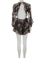 Bayan Siyah ZIMMERMANN ŞORT TULUM