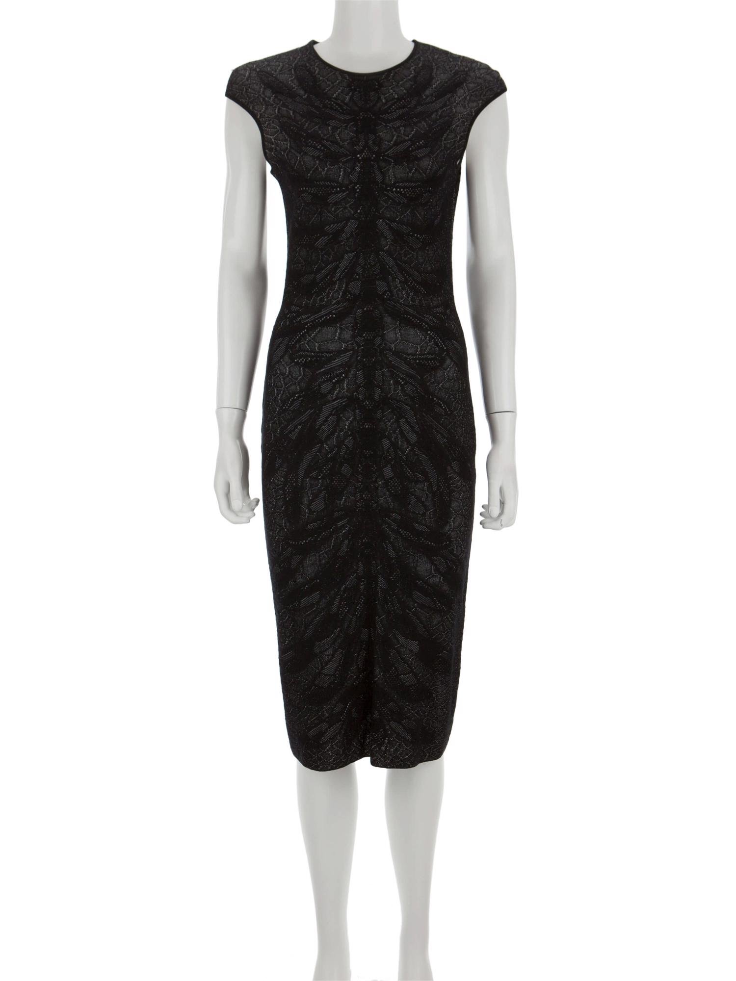 Bayan Siyah ALEXANDER MCQUEEN ELBİSE