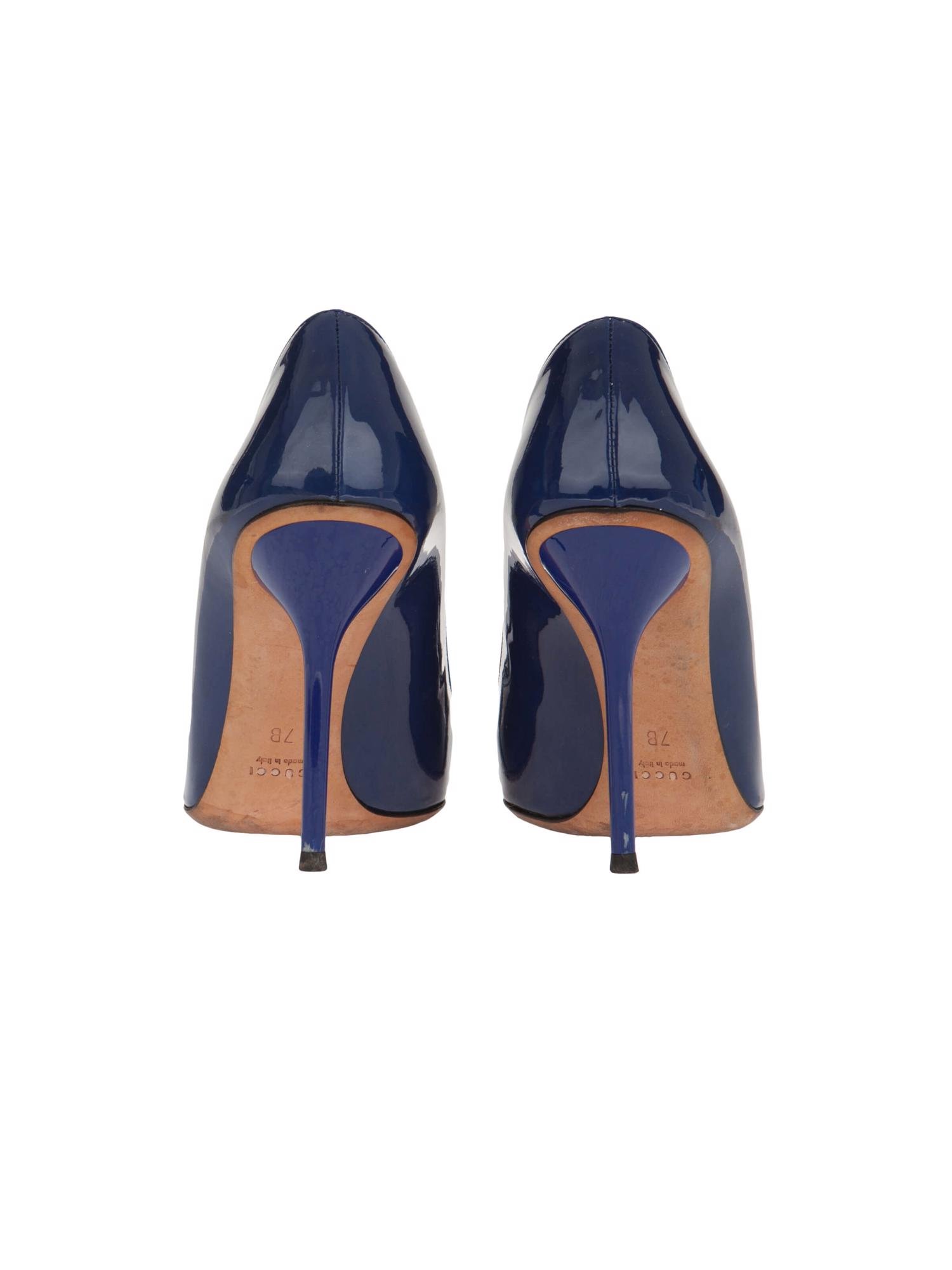 Bayan Lacivert GUCCI AYAKKABI