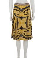 Bayan Sarı ETRO ETEK