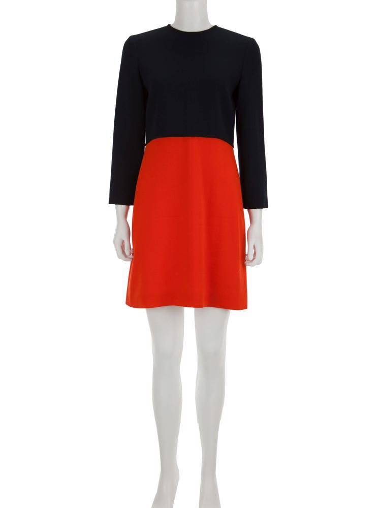 Bayan Lacivert VICTORIA BECKHAM ELBİSE