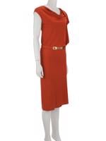 Bayan Turuncu SALVATORE FERRAGAMO ELBİSE