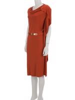 Bayan Turuncu SALVATORE FERRAGAMO ELBİSE