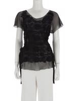 Bayan Siyah ALBERTA FERRETTI BLUZ