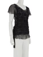 Bayan Siyah ALBERTA FERRETTI BLUZ