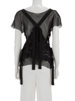 Bayan Siyah ALBERTA FERRETTI BLUZ