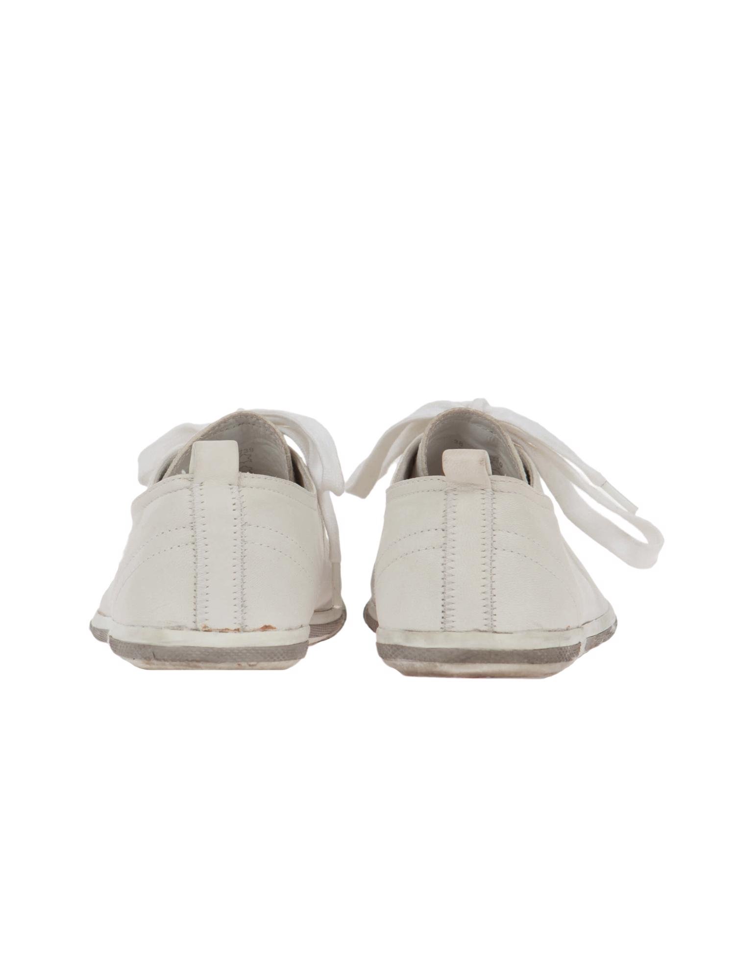 Bayan Krem PRADA SNEAKER