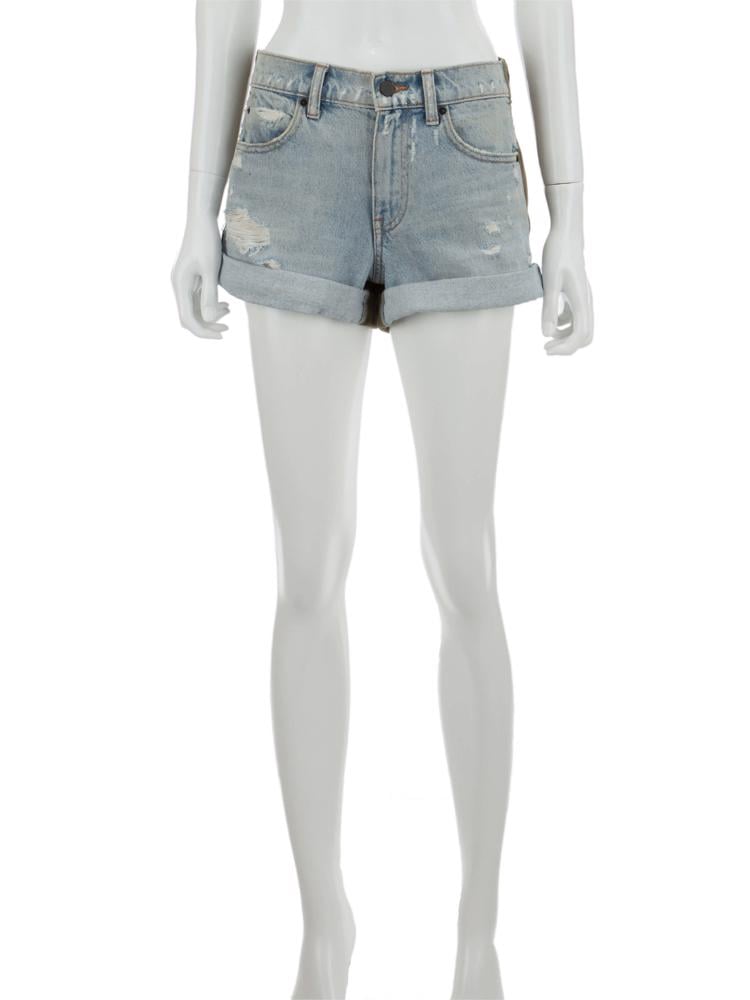 Bayan Mavi ALEXANDER WANG JEAN ŞORT