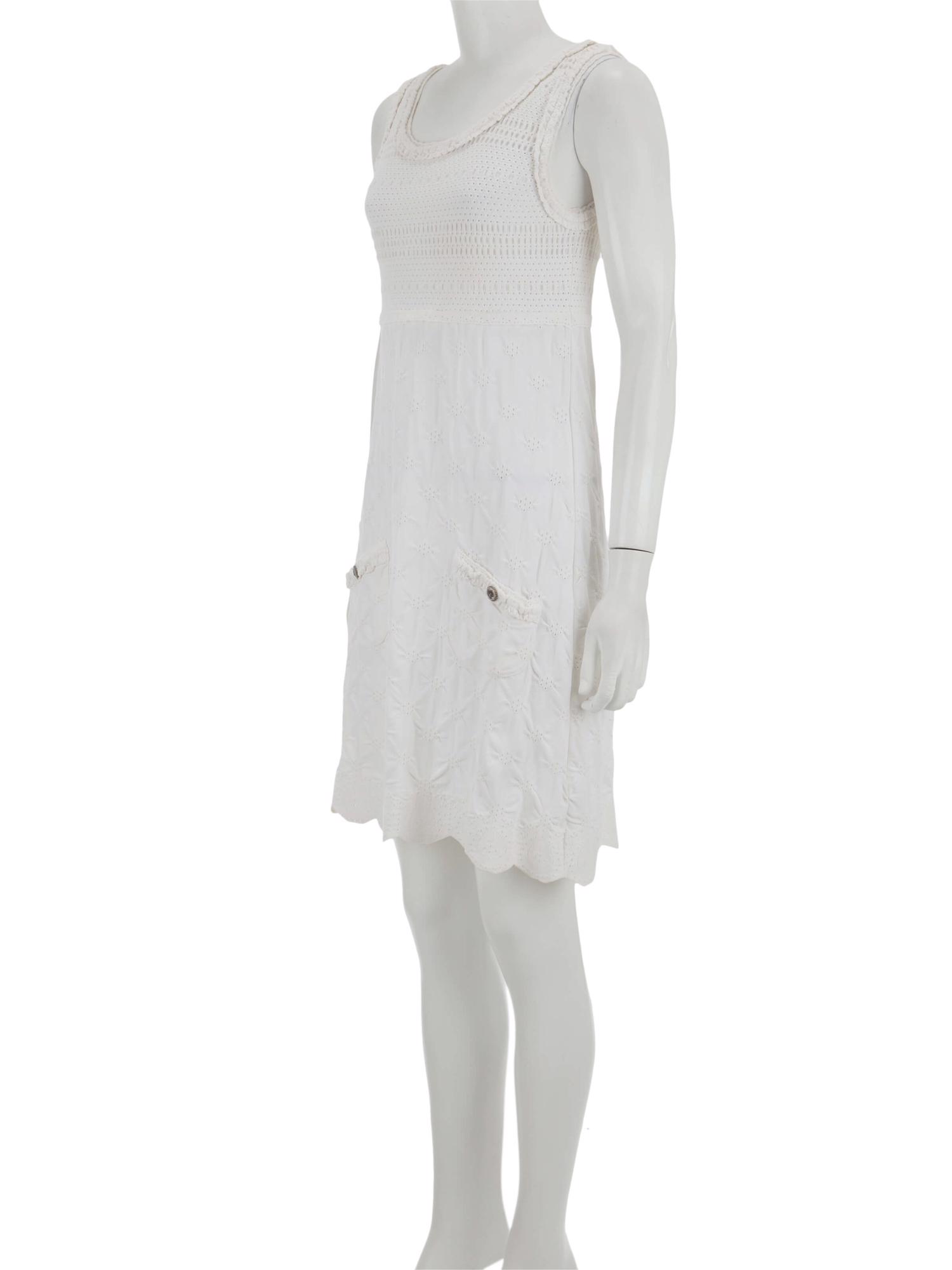 Bayan Beyaz CHANEL ELBİSE