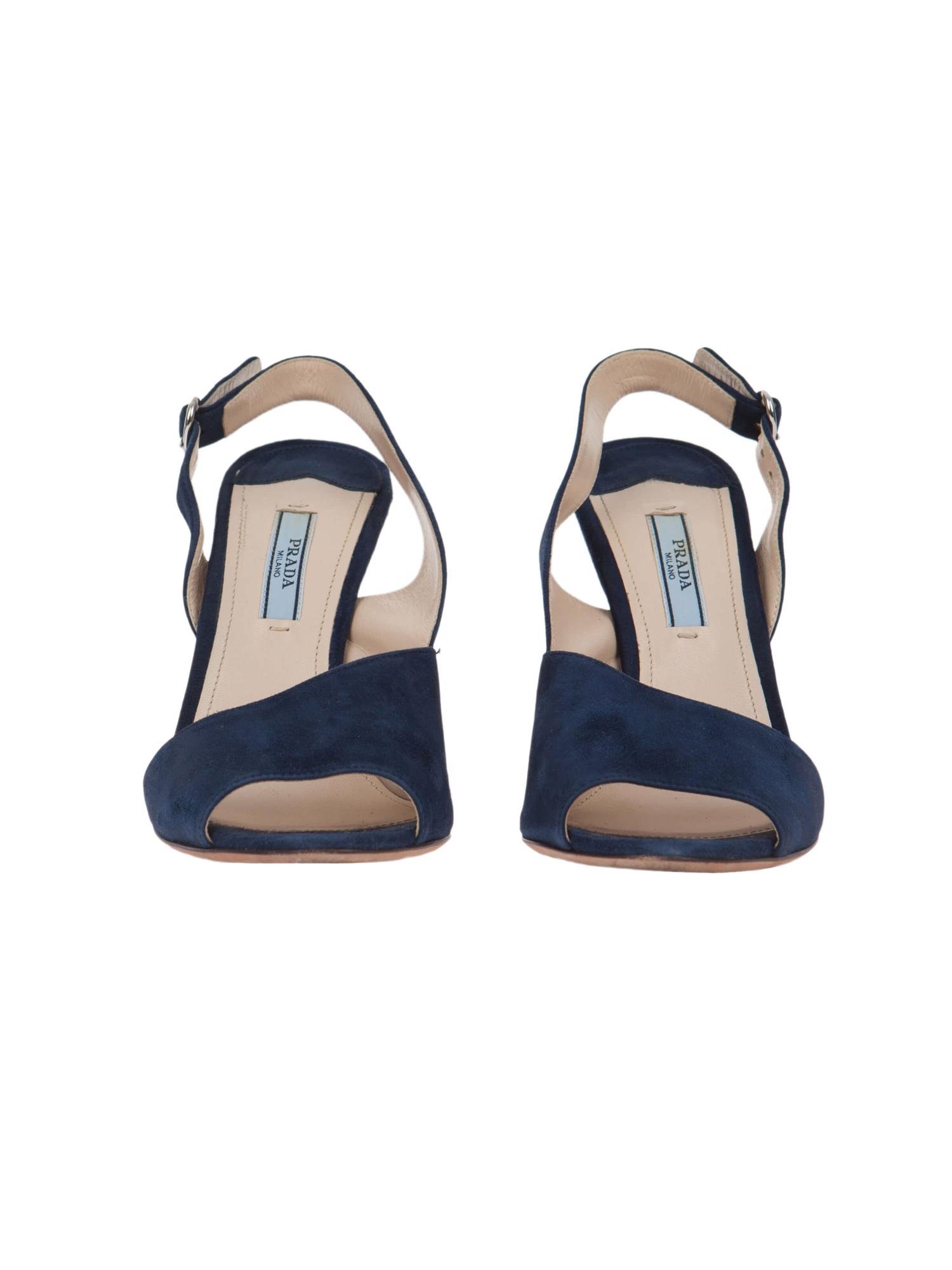 Bayan Lacivert PRADA AYAKKABI