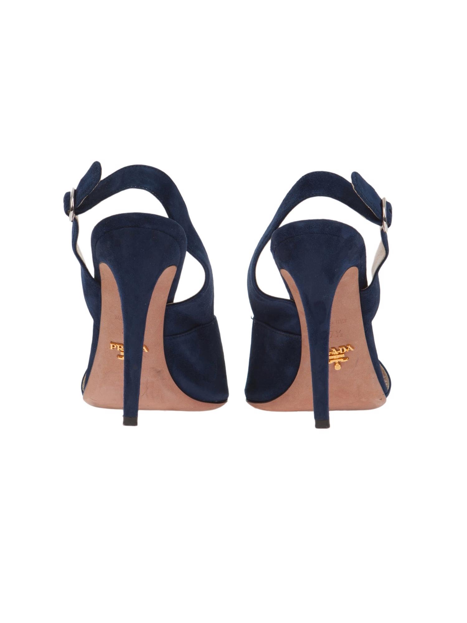 Bayan Lacivert PRADA AYAKKABI