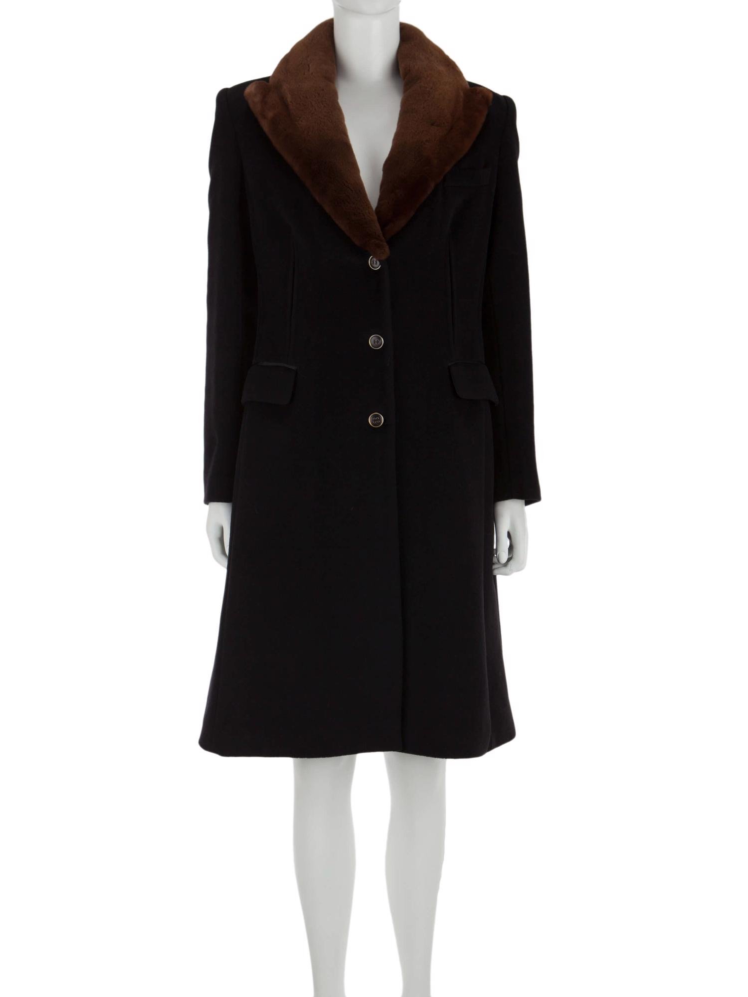 Bayan Siyah BLUMARINE PALTO