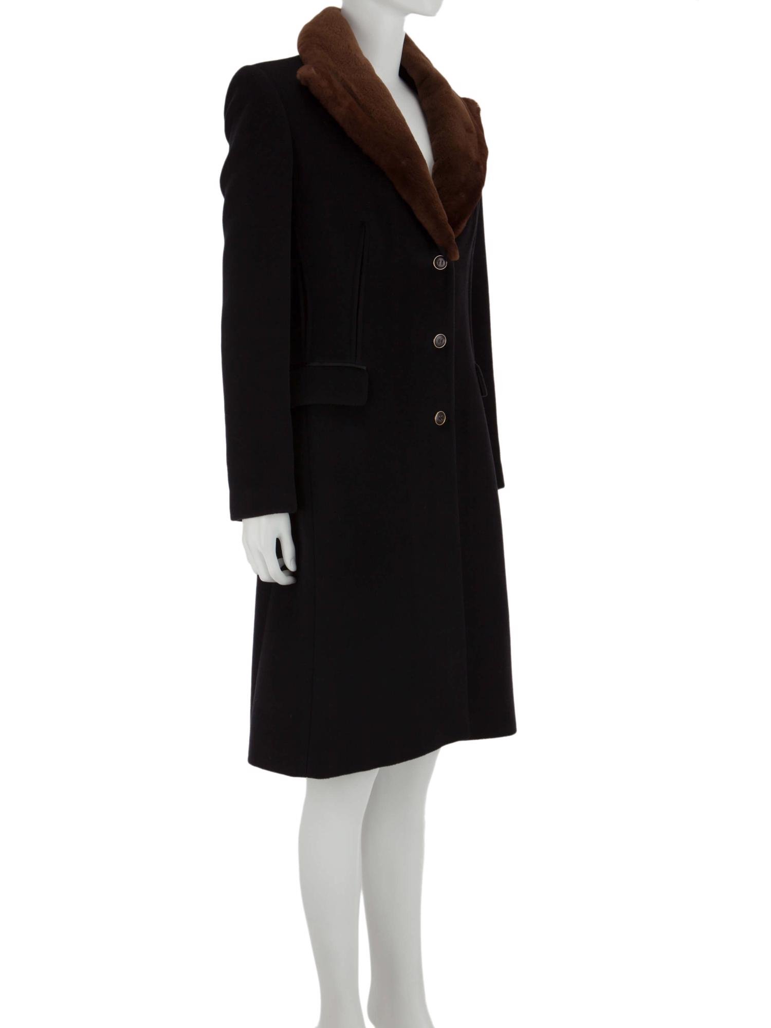 Bayan Siyah BLUMARINE PALTO