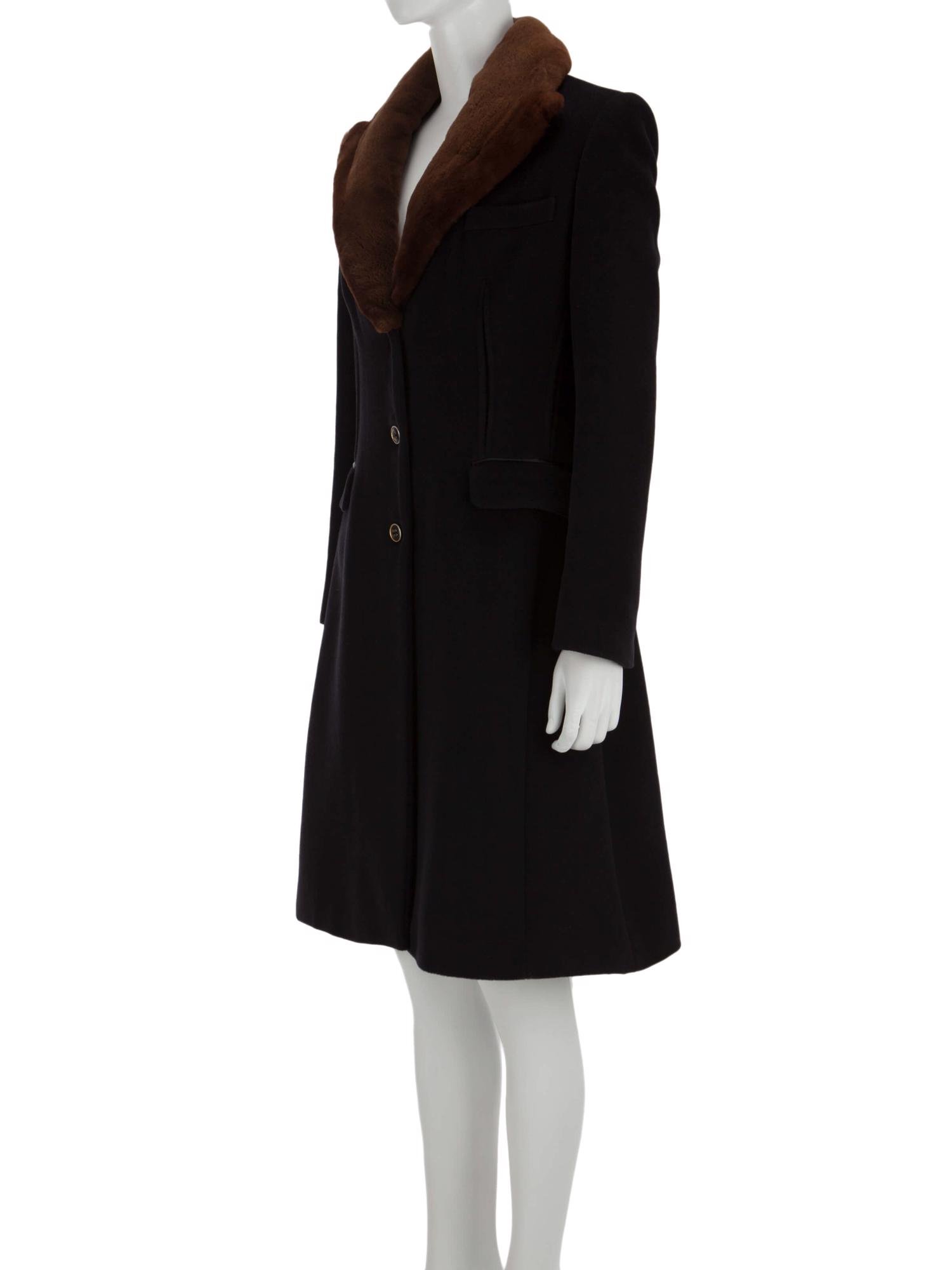 Bayan Siyah BLUMARINE PALTO