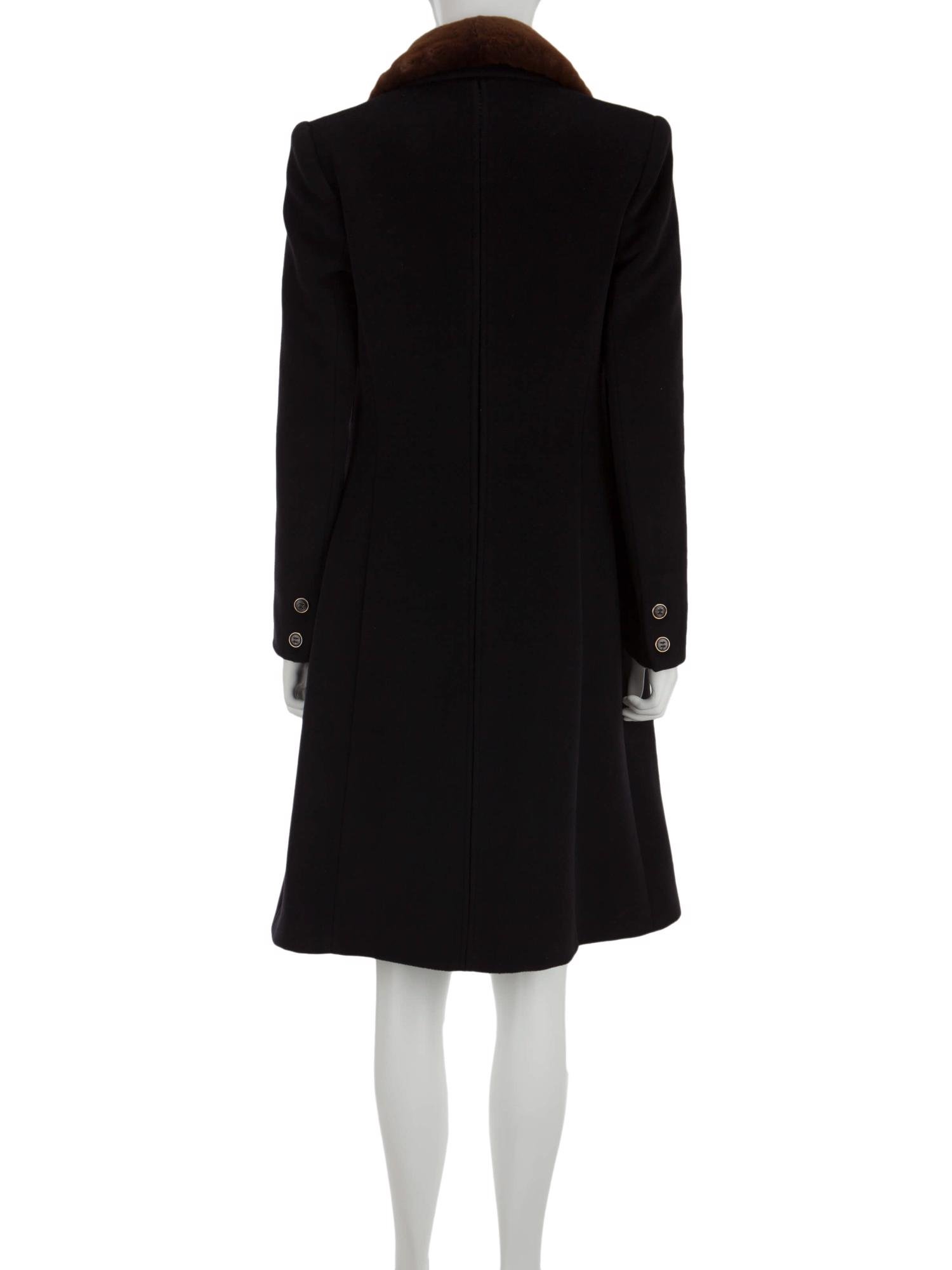 Bayan Siyah BLUMARINE PALTO