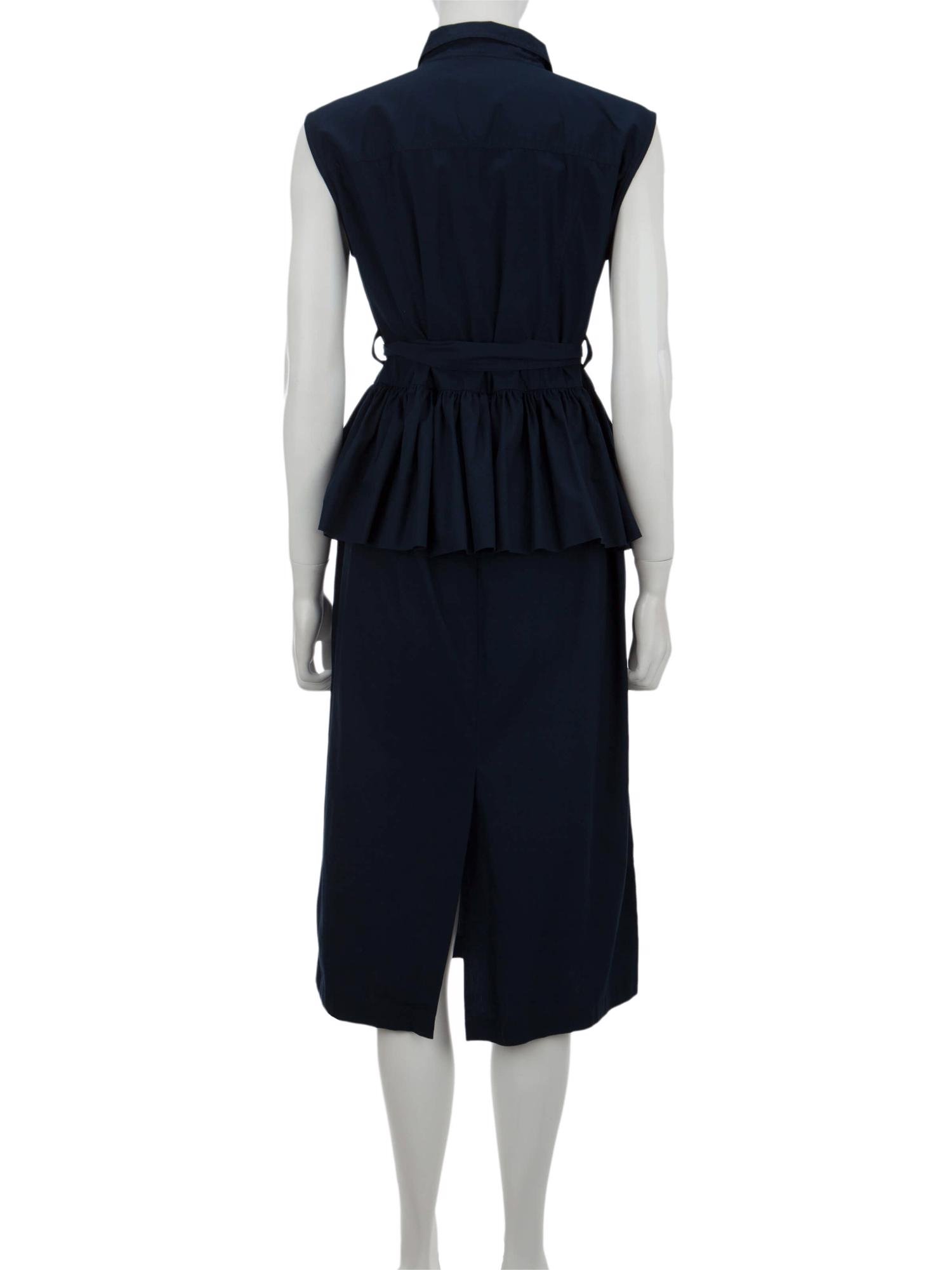 Bayan Lacivert DRIES VAN NOTEN ELBİSE