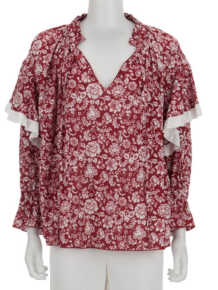 Bayan Kırmızı SEE BY CHLOE BLUZ