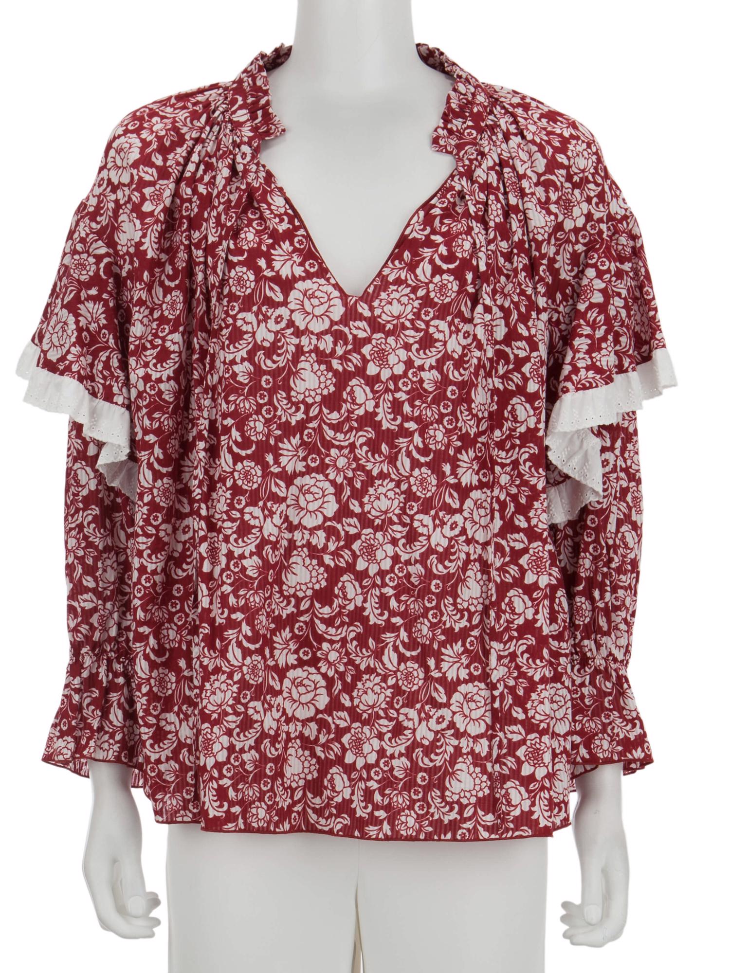 Bayan Kırmızı SEE BY CHLOE BLUZ